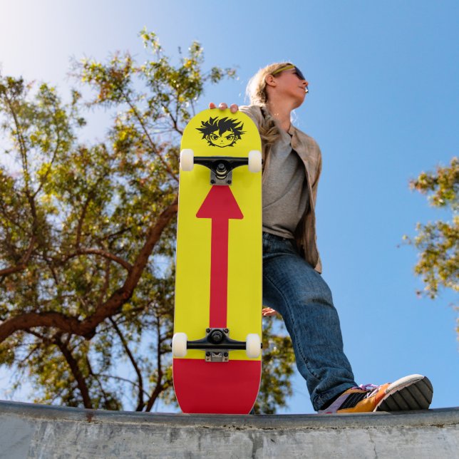 Killua's Skateboard, Killua Skateboards Anime (Outdoor 1)