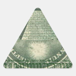 Killuminati Upside Down Triangle Sticker