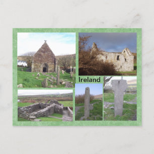 Kilmalkedar Medieval Site, Kerry, Ireland Postcard