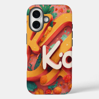 Kilo Fun Typography iPhone Case