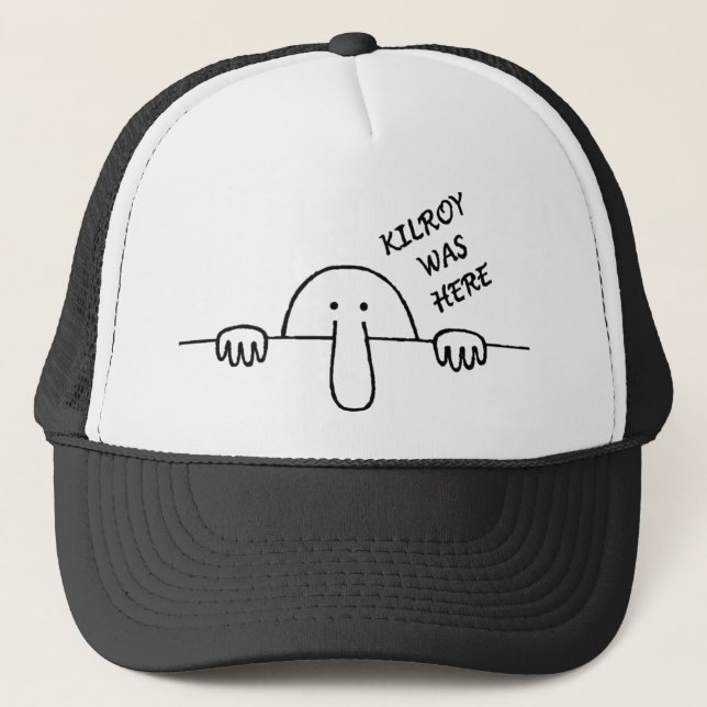 Kilroy était ici casquette (Devant)