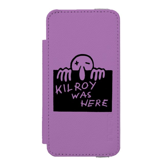 Kilroy Was Here Incipio iPhone Wallet Case (Folio Front)