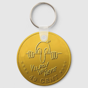 Kilroy Was Here Keychain