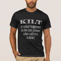 Kilt best sale and shirt