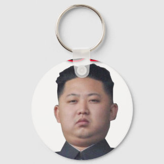 kim jong il bow keychain