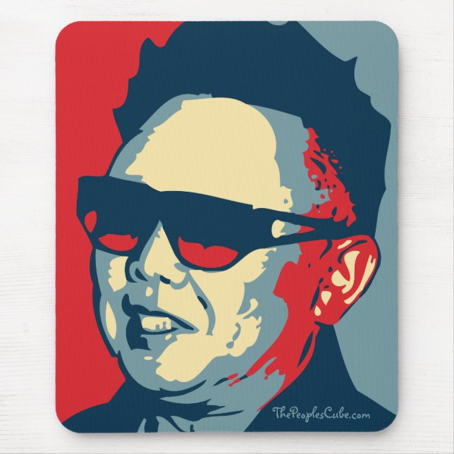 Kim Jong Il - Juche: OHP Mousepad (Front)