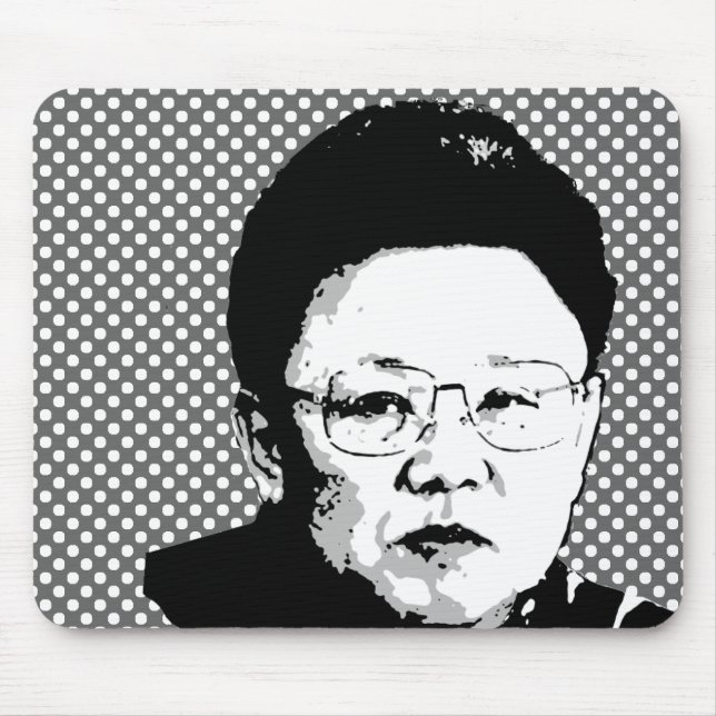 Kim Jong Il Mouse Pad (Front)