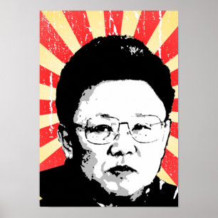 Kim Jong Il Poster