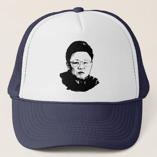 Kim Jong Il Trucker Hat (Front)