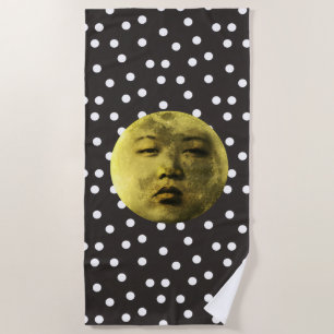 Kim Jong Moon Funny Beach Towel