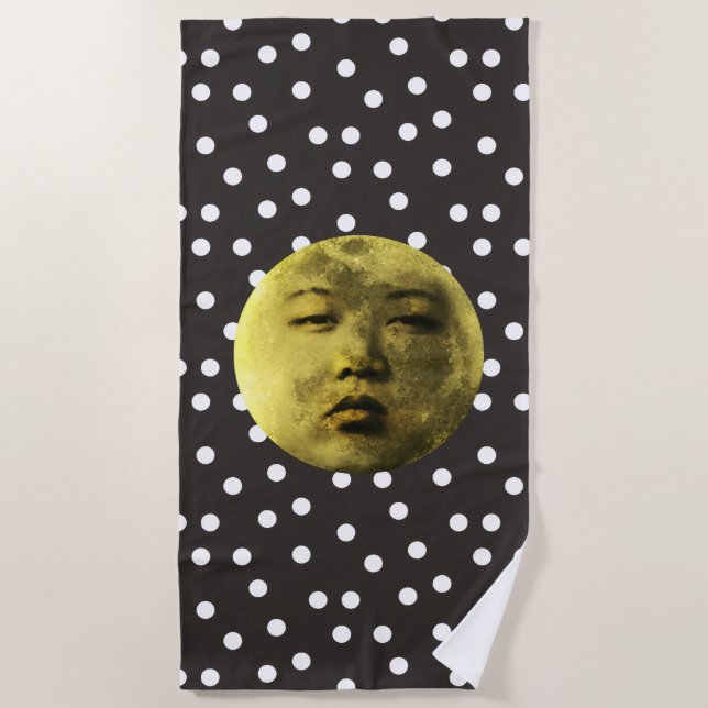 Kim Jong Moon Funny Beach Towel (Front)