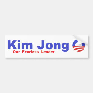 Kim Jong O Bumper Sticker