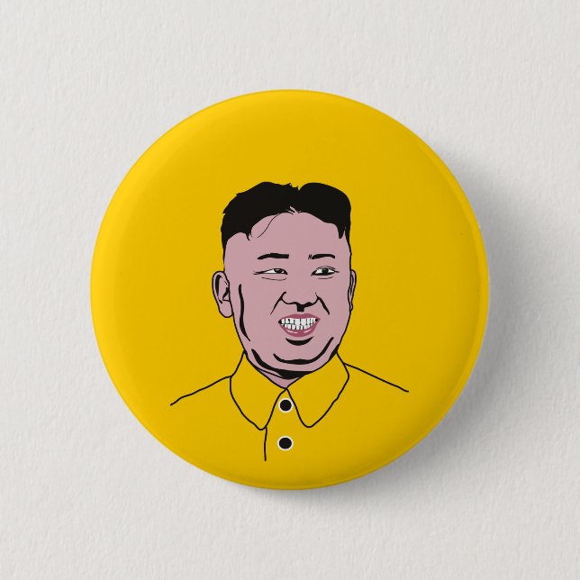 Kim Jong-un | 김정은 2 Inch Round Button (Front)