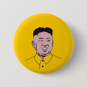 Kim Jong-un   김정은 2 Inch Round Button