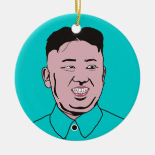 Kim Jong-un 김정은 Ceramic Ornament