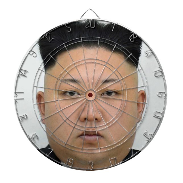 Kim Jong Un Dartboard (Front)