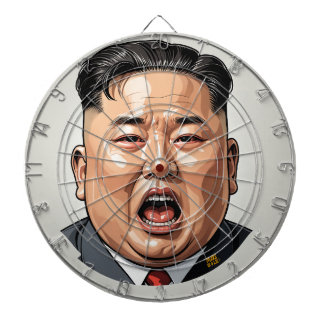 Kim Jong-Un Dartboard – Redart-ed