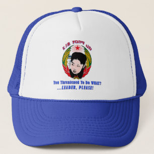 Kim Jong Un - Leader, Please! Trucker Hat