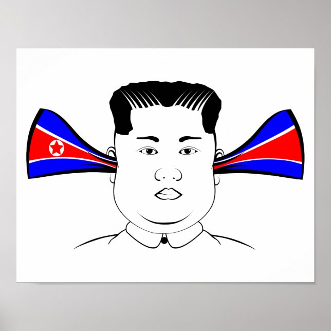 Kim Jong Un Poster (Front)