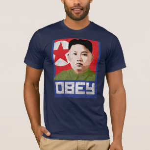 Kim Jong Un Propaganda - OBEY - T-Shirt