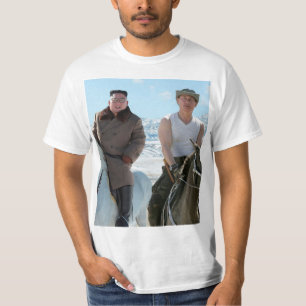 Kim Jong Un & Putin on a horse T-Shirt