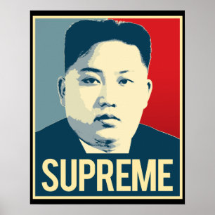 Kim Jong Un - Suprême - Affiche de propagande -