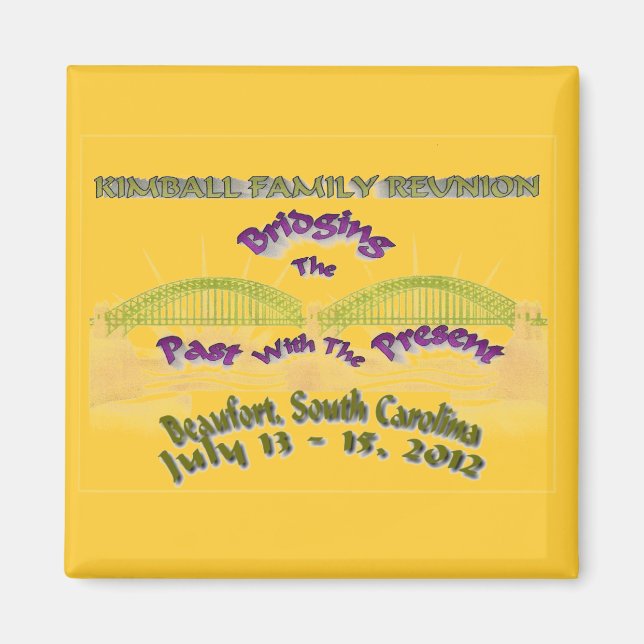 Kimball Family Reunion Magnet (Front)