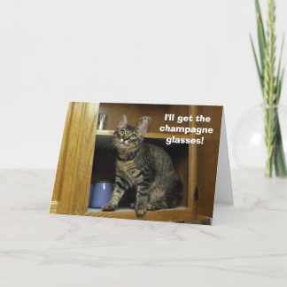 Kimber in the Cupboard Anniversary Card