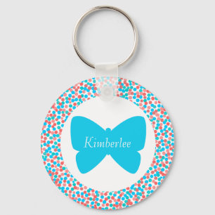Kimberlee Butterfly Dots Keychain - 369