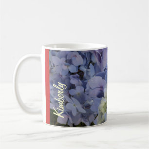 Kimberly Hydrangeas Mug #2 with Customizable Name