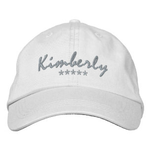 Kimberly Name Embroidered Hat