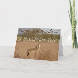 Kimberly P-Chadwick's~ Coyote Howl-a-Day Card