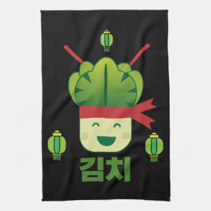Kimchi Asian Food Kitchen Towel