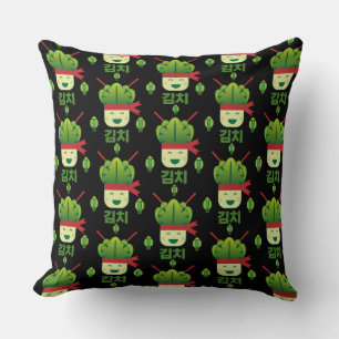 Kimchi Asian Food   Throw Pillow