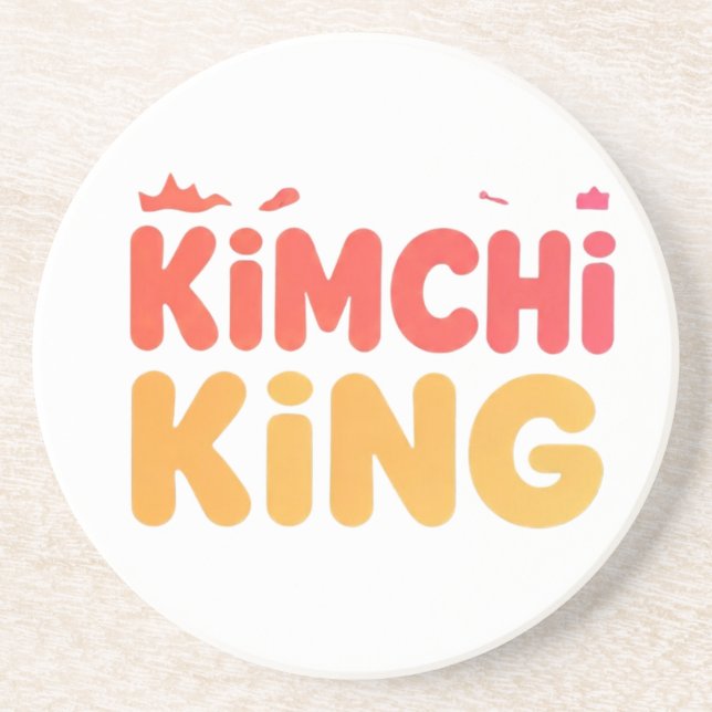 Kimchi King Coaster (Front)