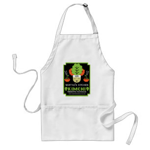 Kimchi Kitchen Home Made Food Standard Apron