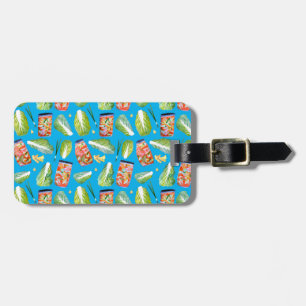 Kimchi Spicy Fun Fermentation Watercolor Luggage Tag