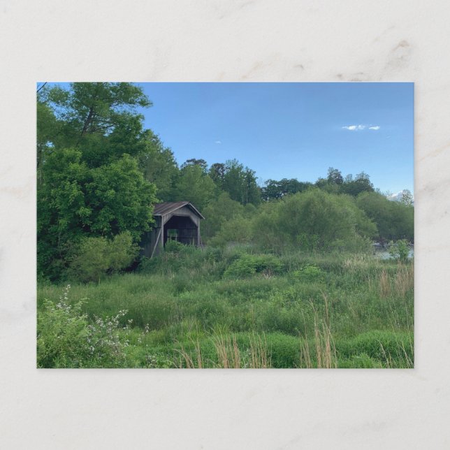 Kimesville Covered Bridge Postcard (Front)