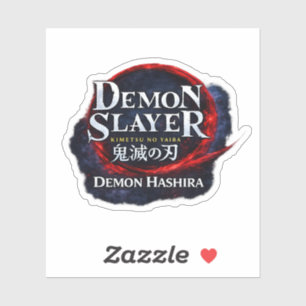 Kimetsu no Yaiba: Demon Hashira Vinyl Sticker