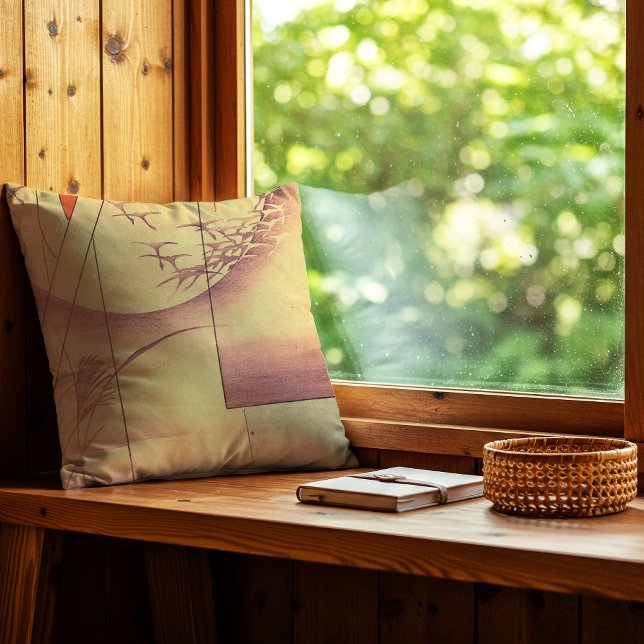 Kimono design 3 throw pillow (Creator Uploaded)