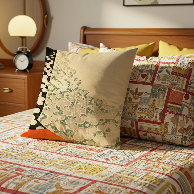 Kimono Design 4 Throw Pillow (Creator Uploaded)