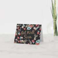 Kimono Print Get Well Soon