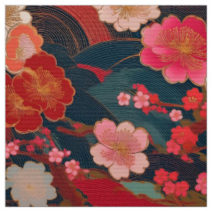 Kimono tissu japonais inspiré