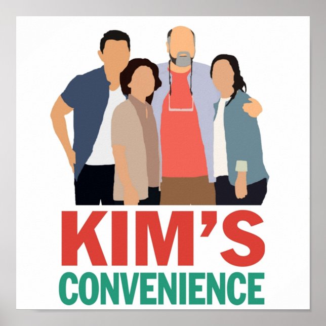 Kims Convenience Simplistic Art Poster (Front)