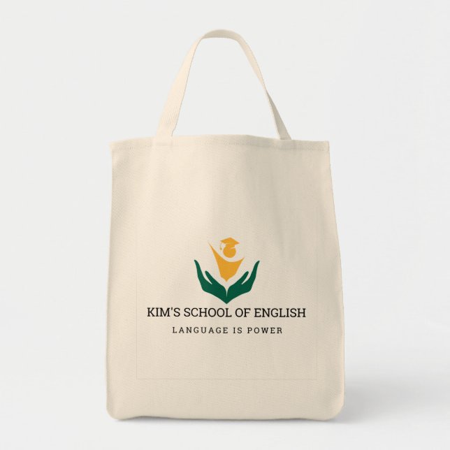 Kim's School of English Tote Bag (Front)