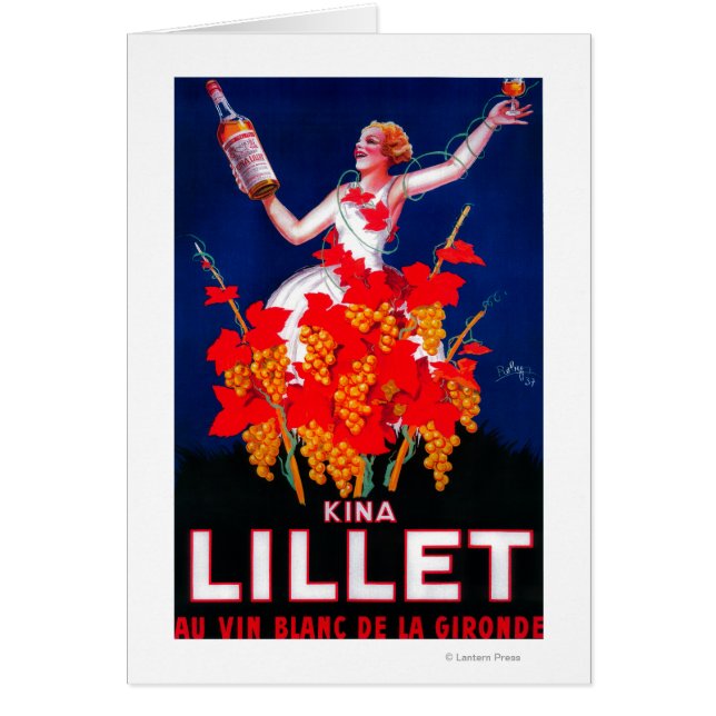 Kina Lillet Poster Vintage Europe (Devant)