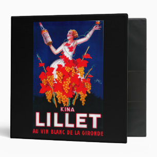Kina Lillet Vintage PosterEurope Binder