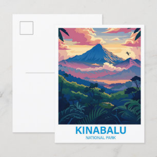 Kinabalu National Park Sabah Malaysia Travel Postcard