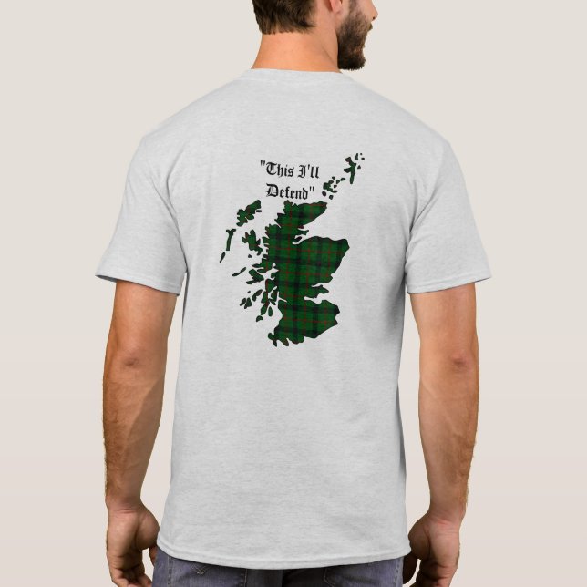 Kincaid Clan Adult T-Shirt (Back)