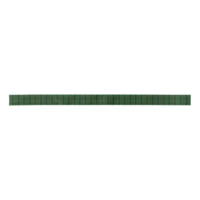 Kincaid Clan Tartan Plaid Ribbon Satin Ribbon (Front)